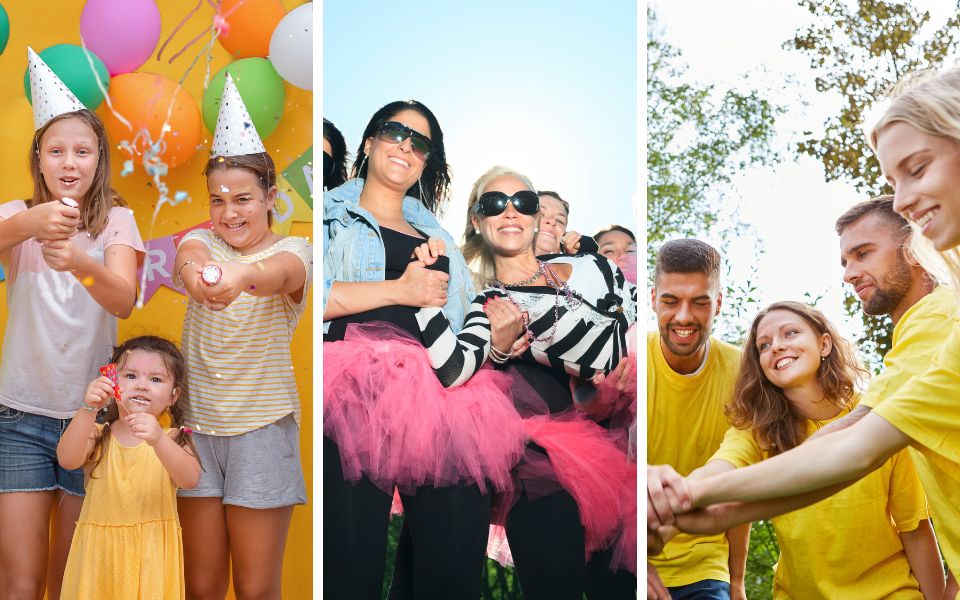 Activités en groupe et anniversaires