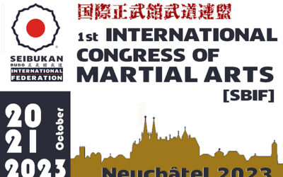 Événement – 1er congrès international de la fédération de Seibukan Budo